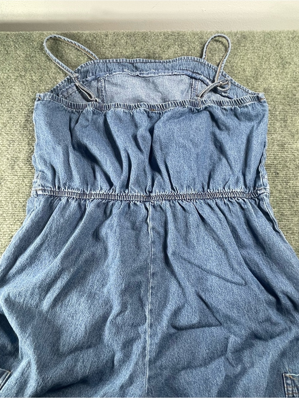 lilt Light Blue Denim‎ jumpsuit  XL(14/16) - Picture 12 of 13